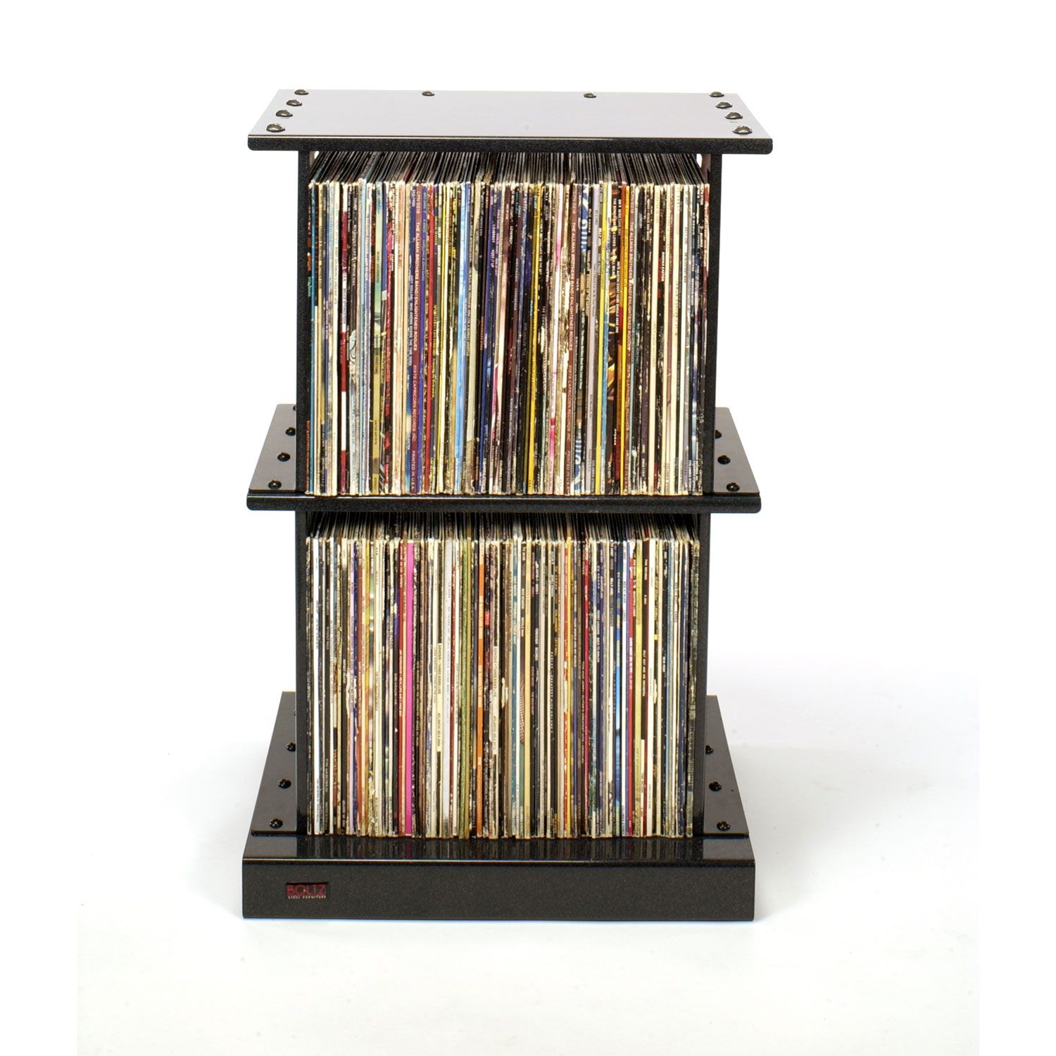 2-Shelf LP Album Storage Rack, Audio/Visual