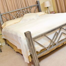 W Bed | Contemporary Steel Bed Frame | Boltz Steel Furniture